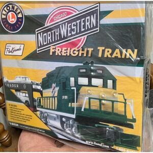 Lionel Chicago North Western Freight Train Set RailSounds 6-81029 Factory Sealed